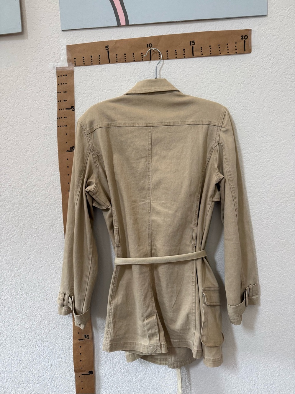 Women’s DG2 Trench Jacket - Khaki - Picture 2 of 6